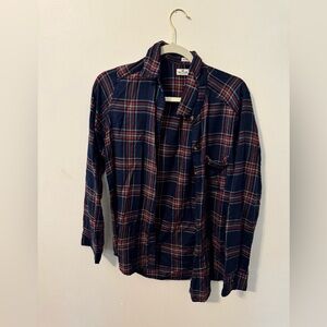 Hollister Multicolor Plaid Shirt